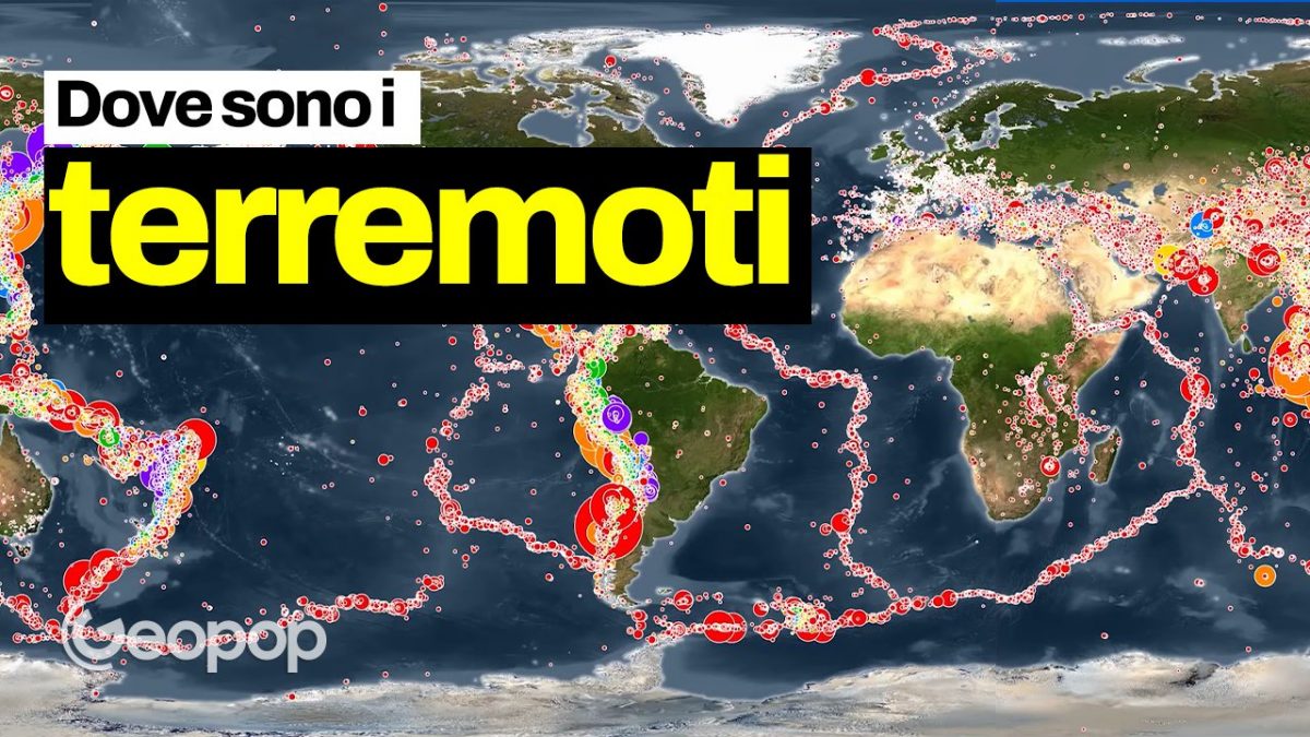 Dove sono terremoti