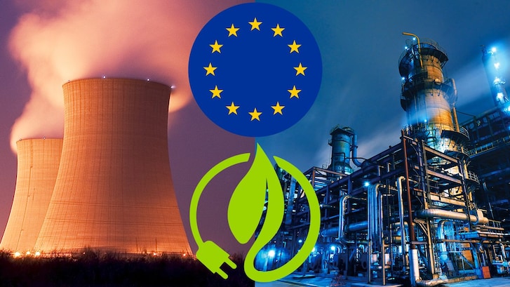 Gas e nucleare green per la UE