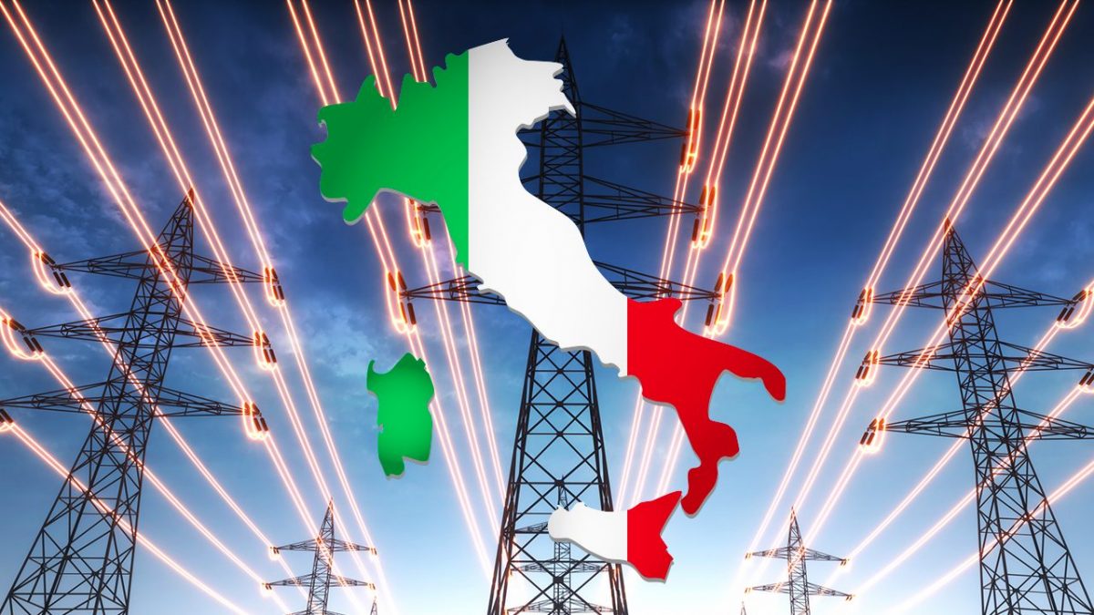 Consumo fonti energia Italia