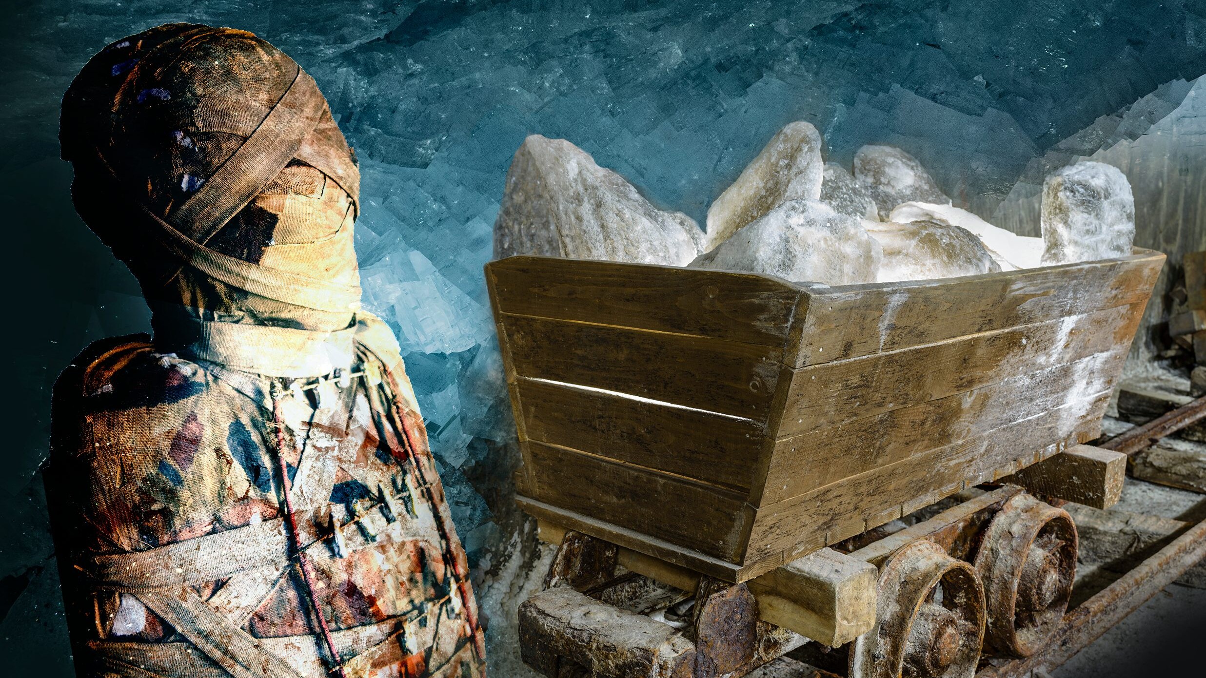 mummie di sale dell'iran