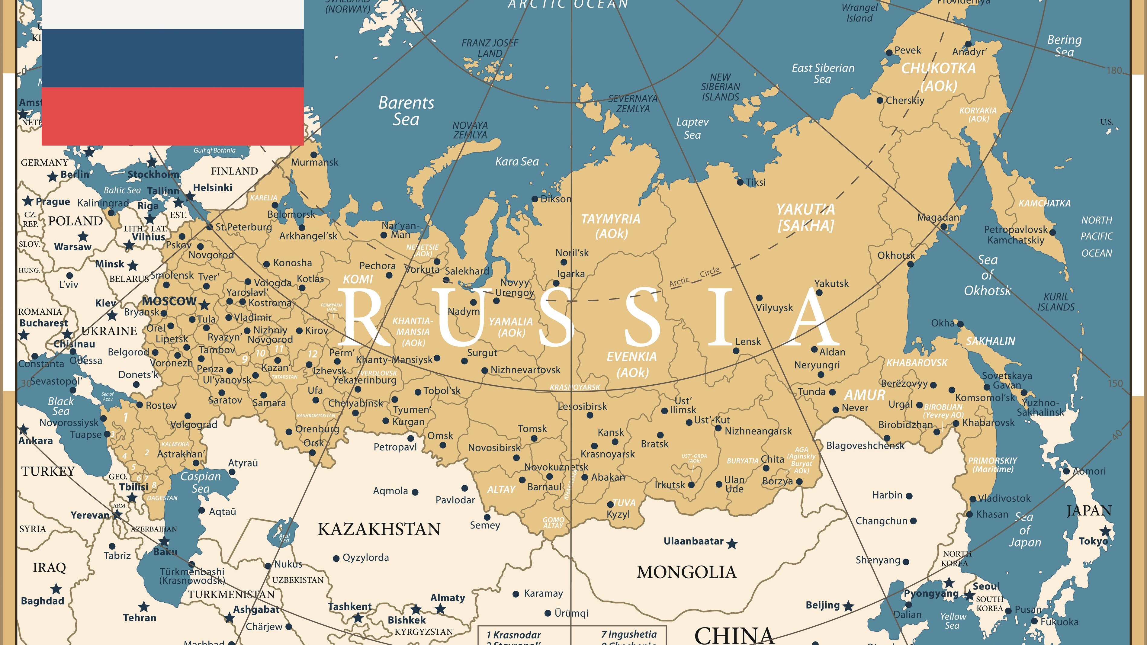 Perché la Russia è così grande