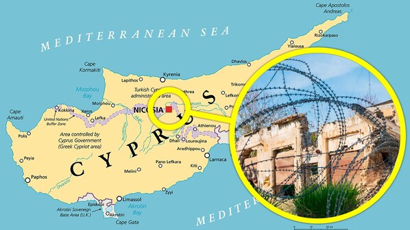 Cipro isola divisa