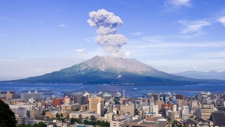 Sakurajima eruzione