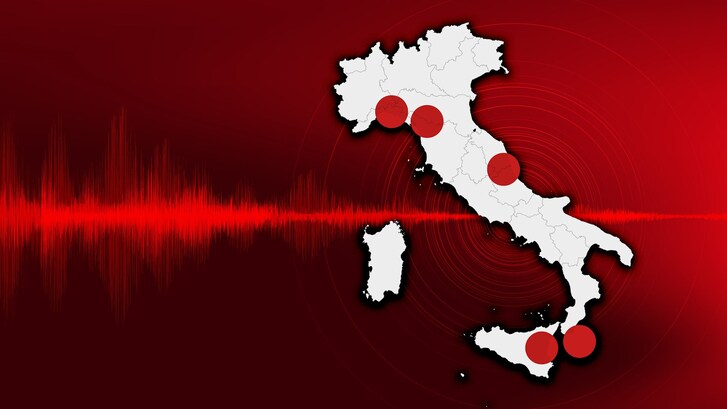 Cinque terremoti 22 sett