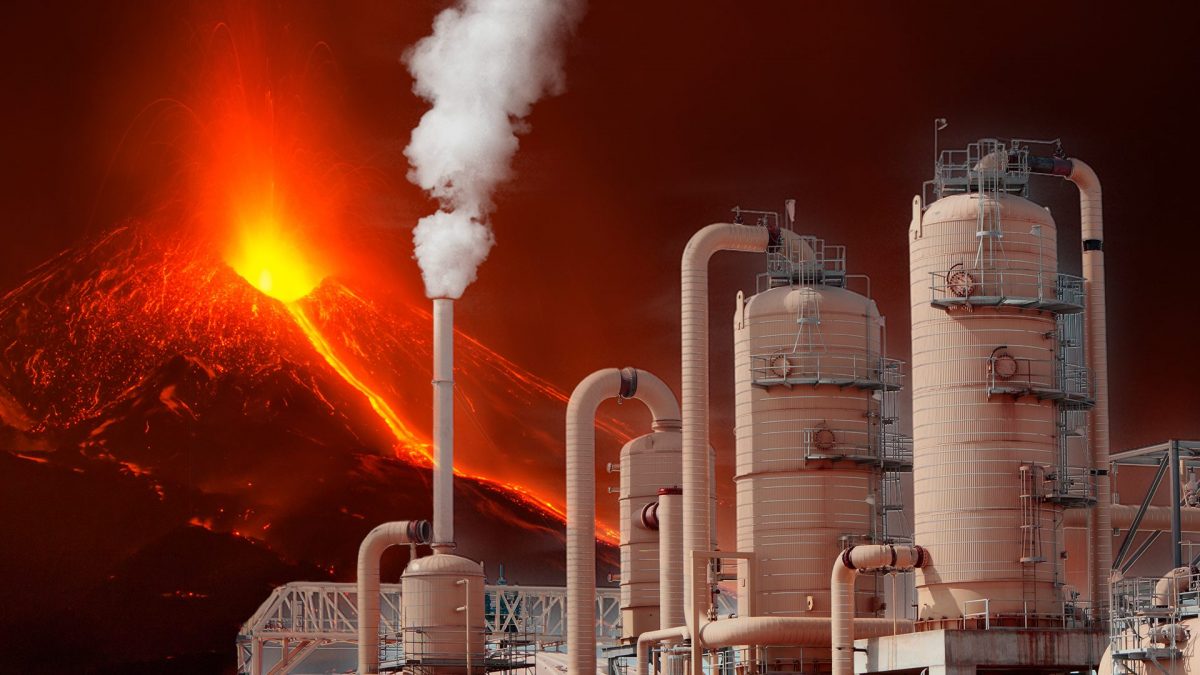 geotermia dai vulcani