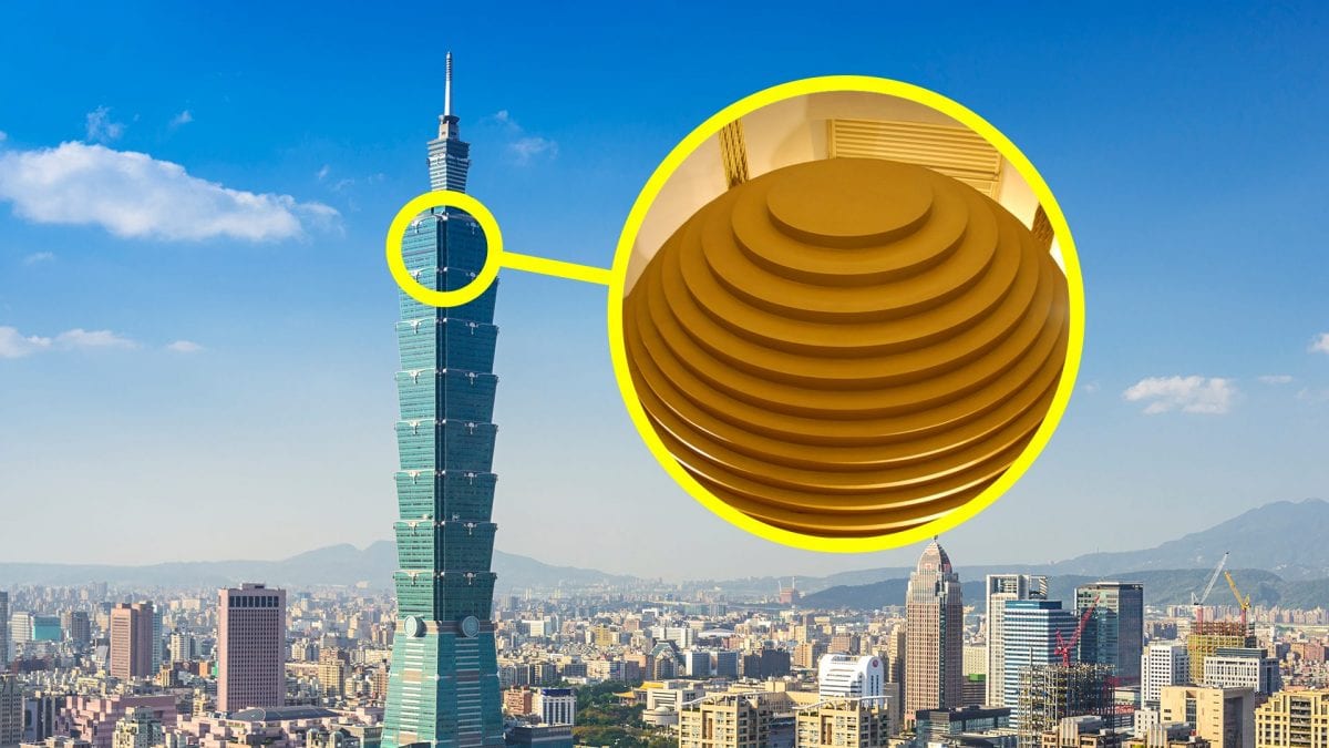 smorzatore taipei 101