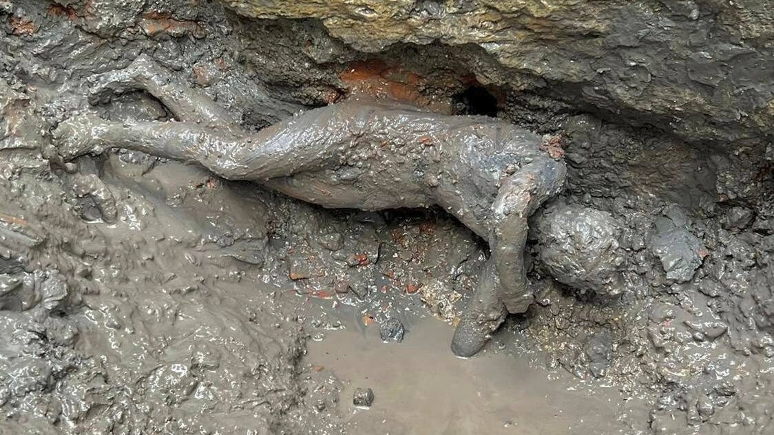 Ritrovamento archeologico san casciano dei bagni statue bronzo