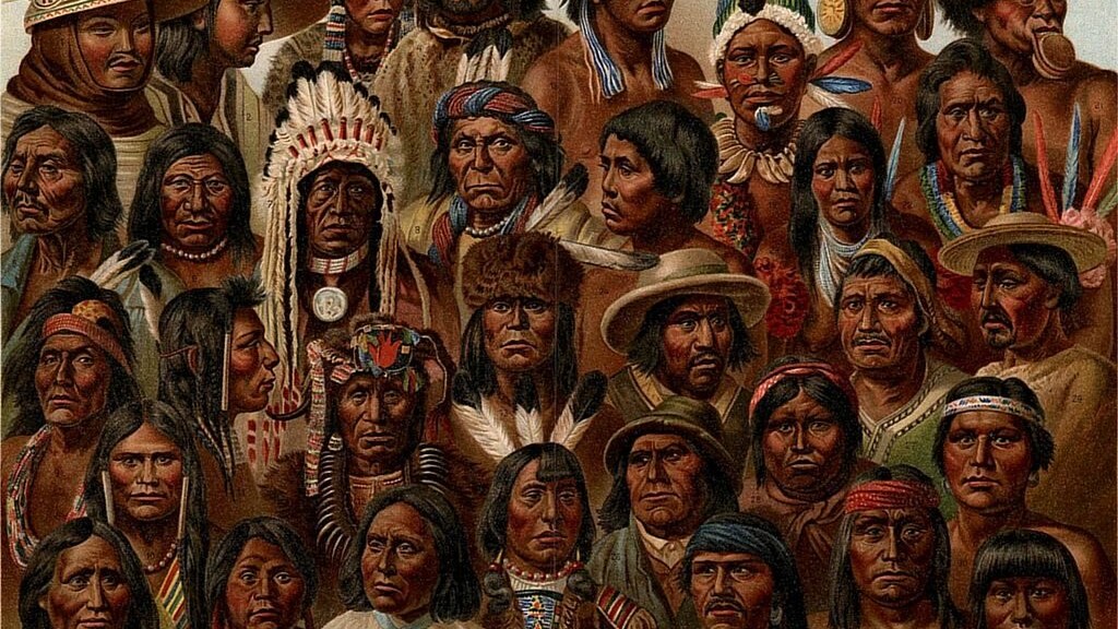 Raffigurazione dei gruppi etnici in America (copertina)