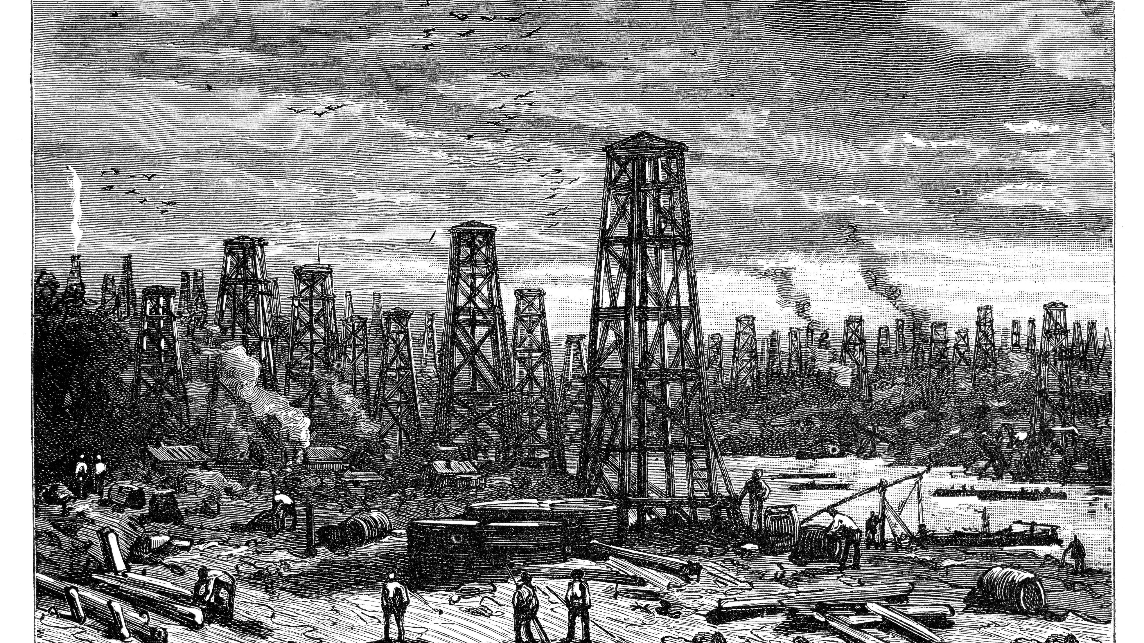 pionieri del petrolio