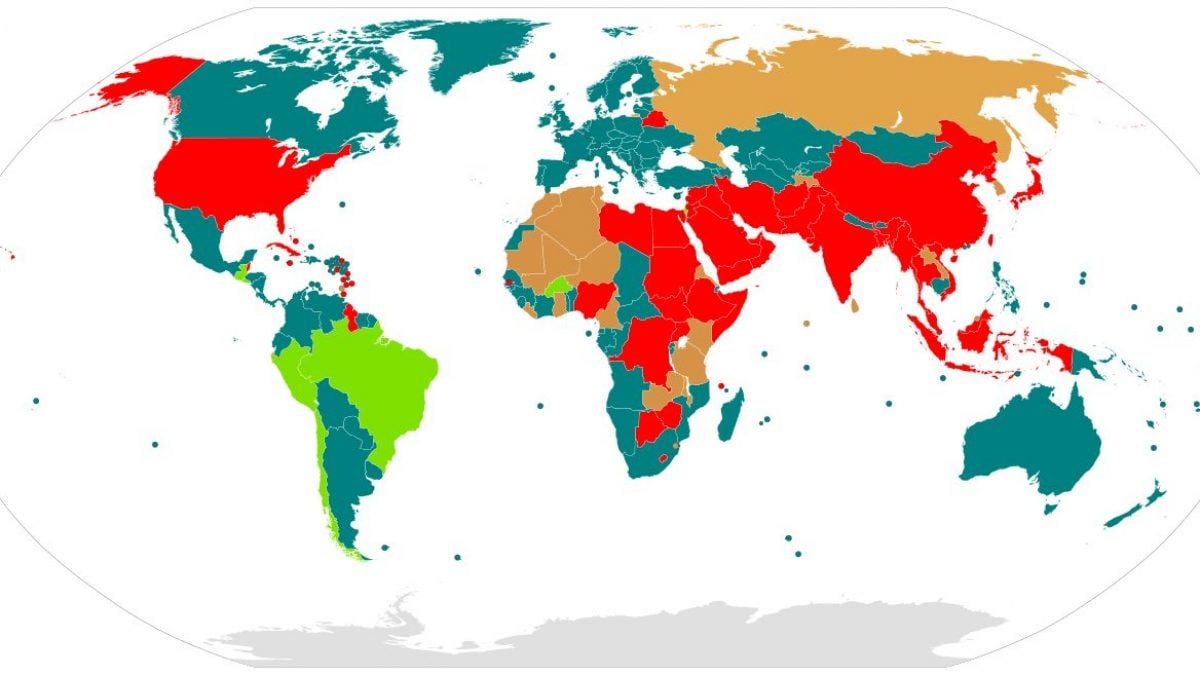 La pena di morte nel mondo (credit Kamalthebest)