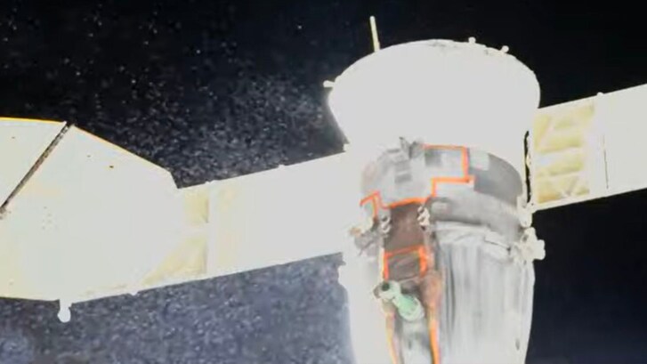 danno iss soyuz