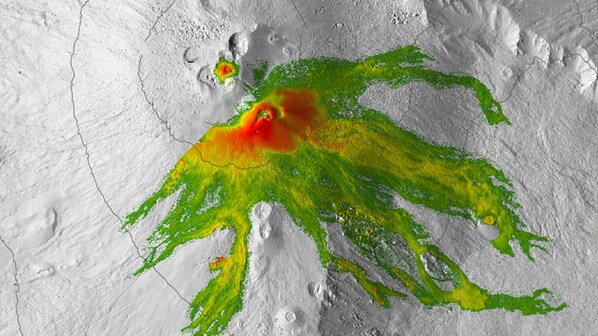 etna mappa topografica 2021