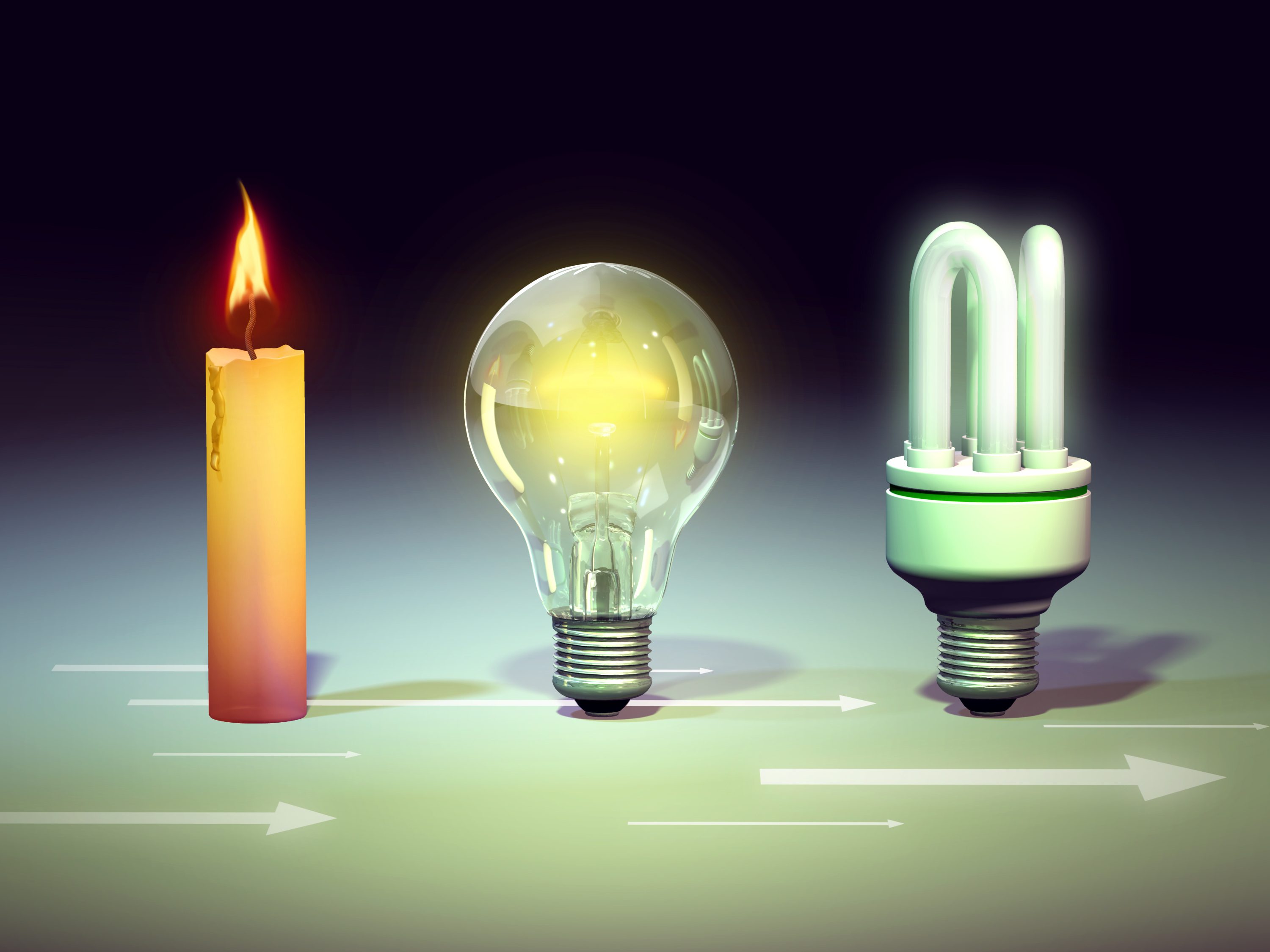 scoperta invenzione lampadina