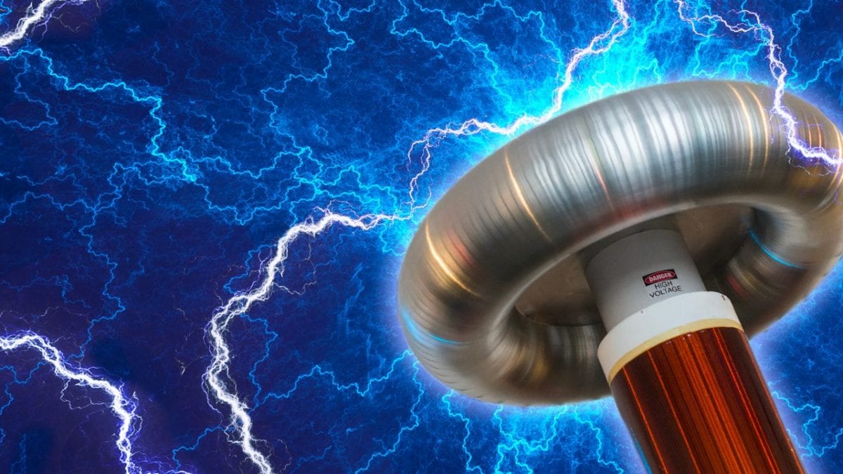 tesla bobina suonare