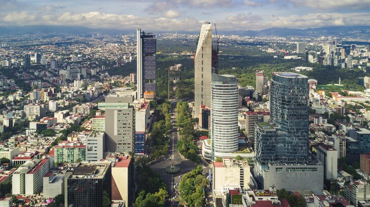 citta del messico sprofonda