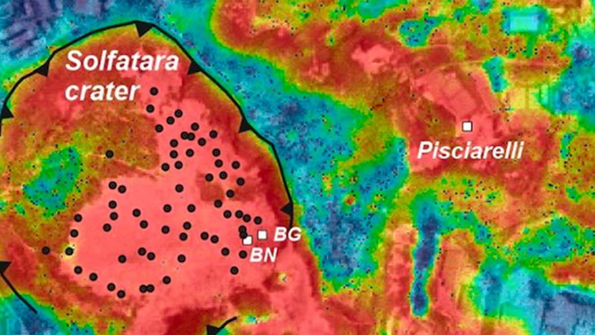 co2 solfatara campi flegrei