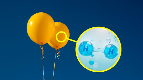 palloncino a idrogeno