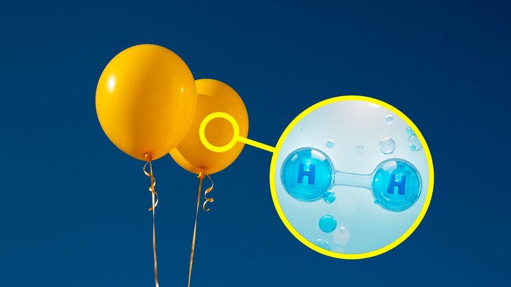 palloncino a idrogeno