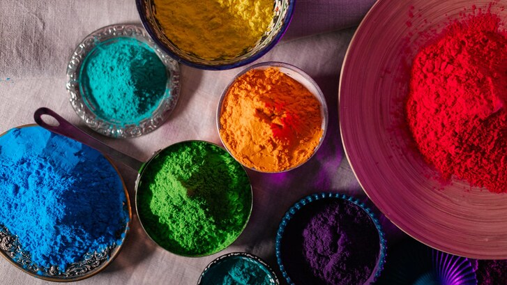 pigmenti colorati