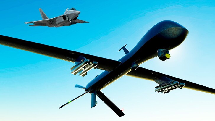 video e spiegazione attacco russo drone americano