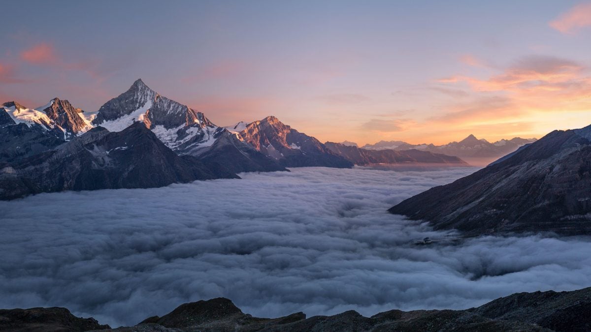 mare di nuvole inversione termica