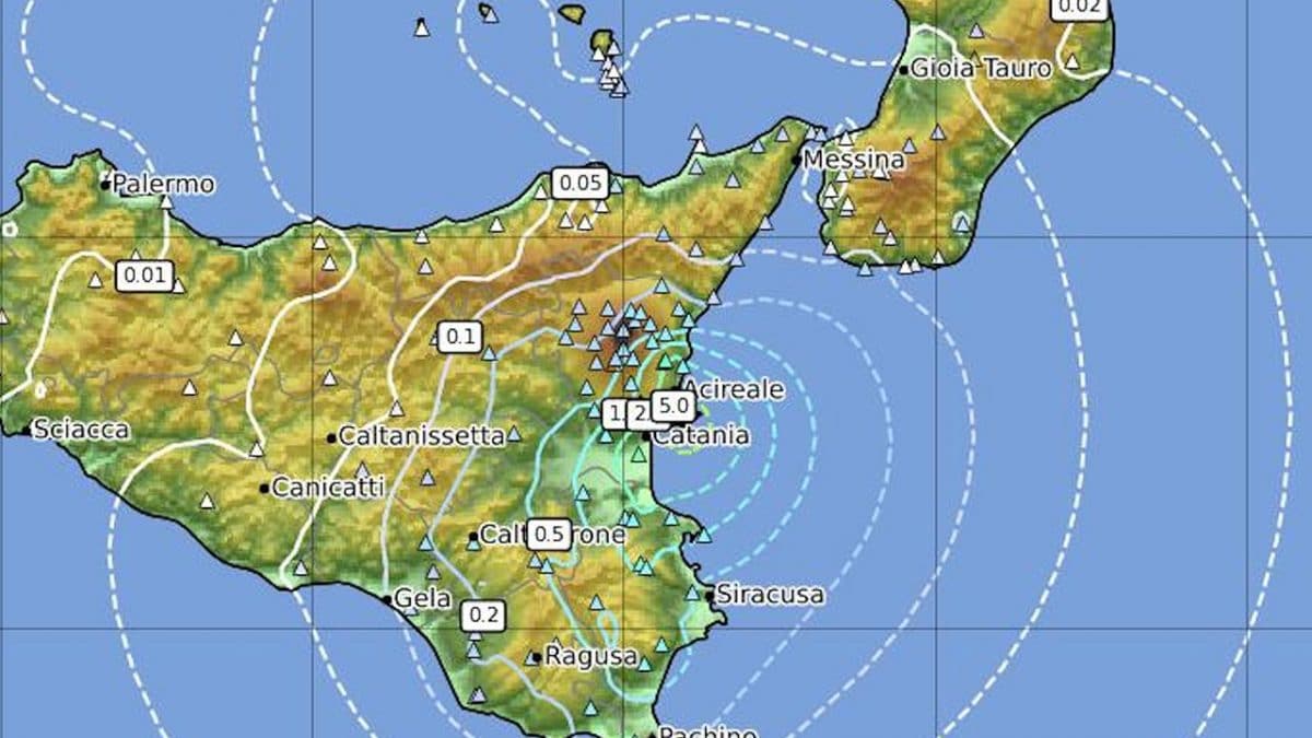 terremoto catania 21 aprile
