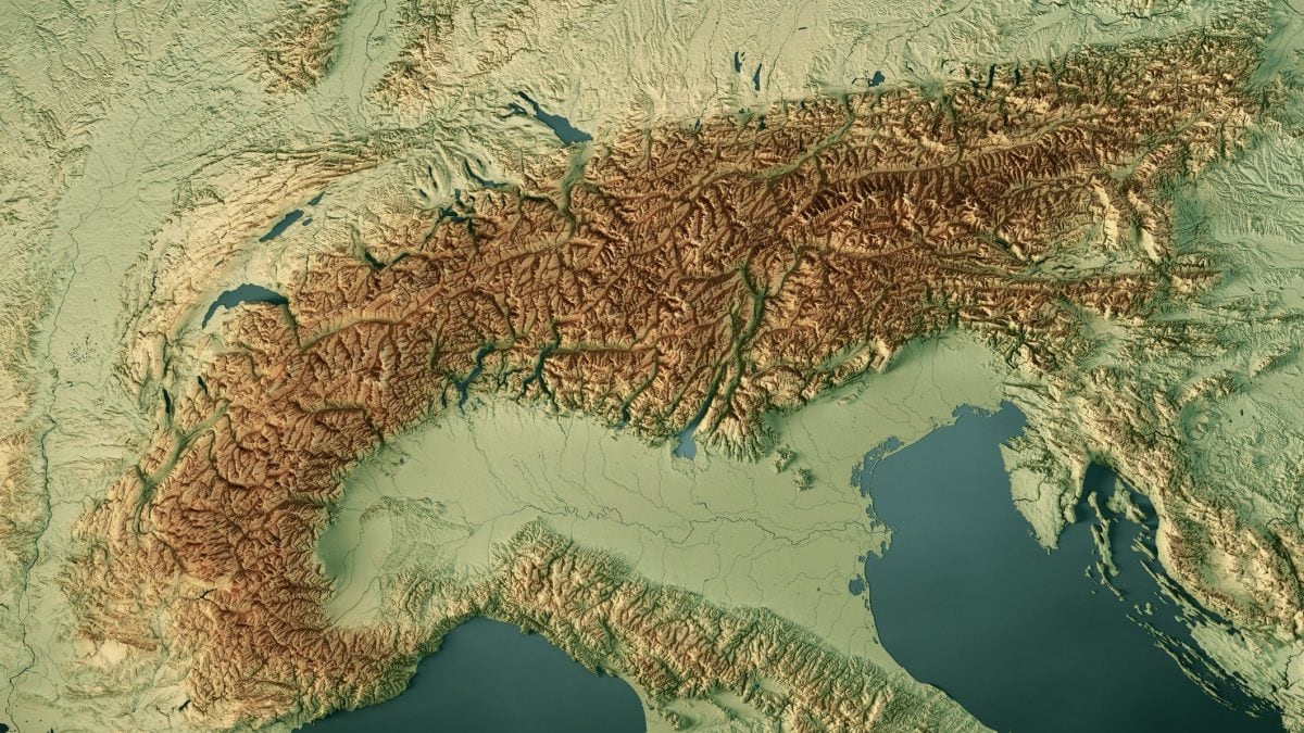 come sono suddivise alpi