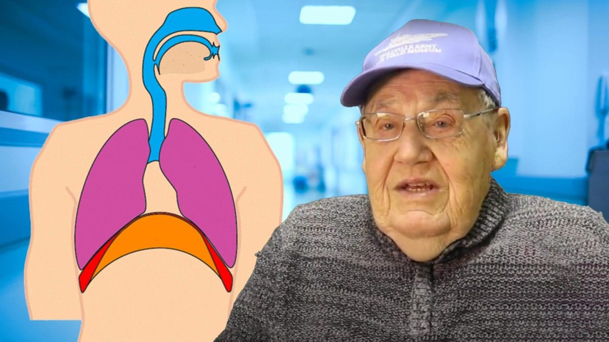 uomo singhiozzo 68 anni