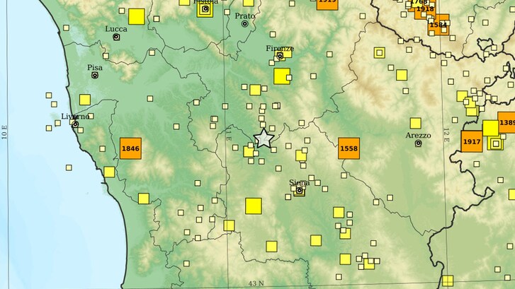 terremoto poggibonsi 2023