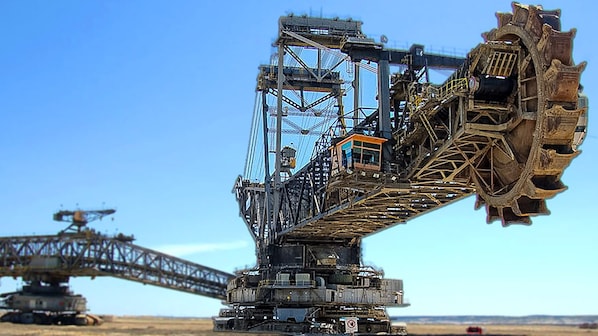 bagger 293 escavatore