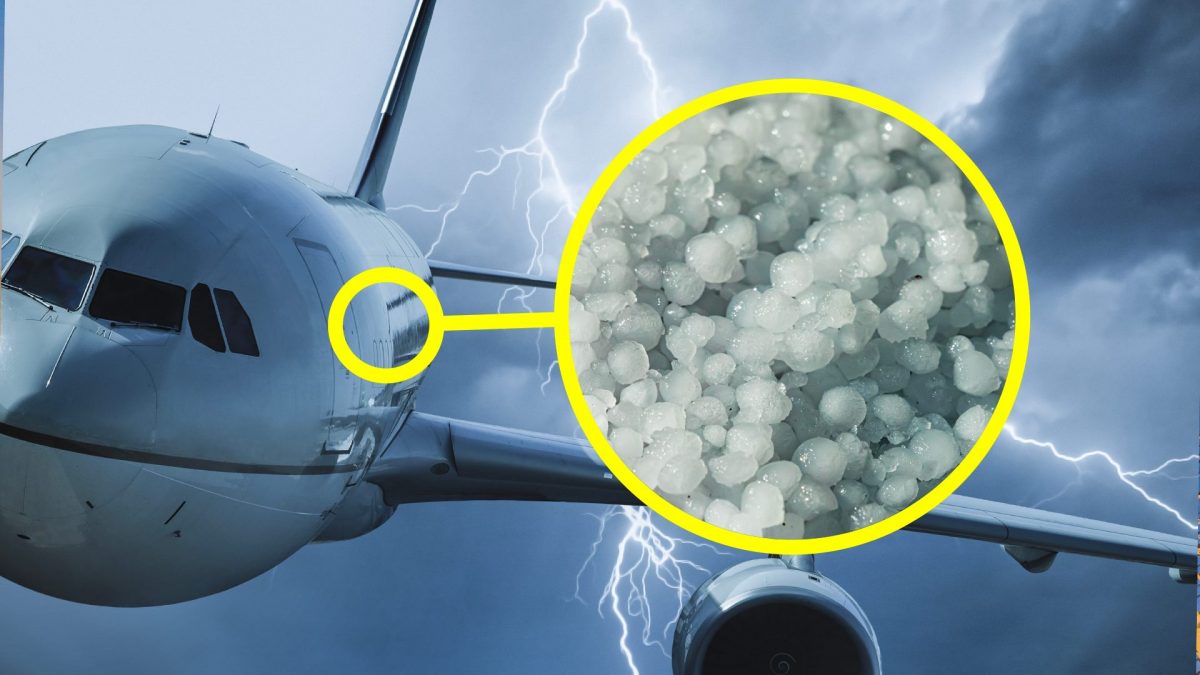 aereo grandine