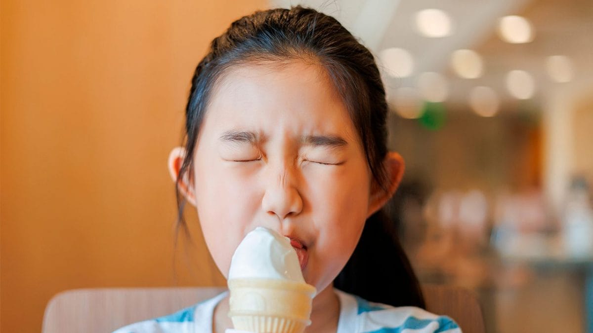 cervello meningi perche gelato