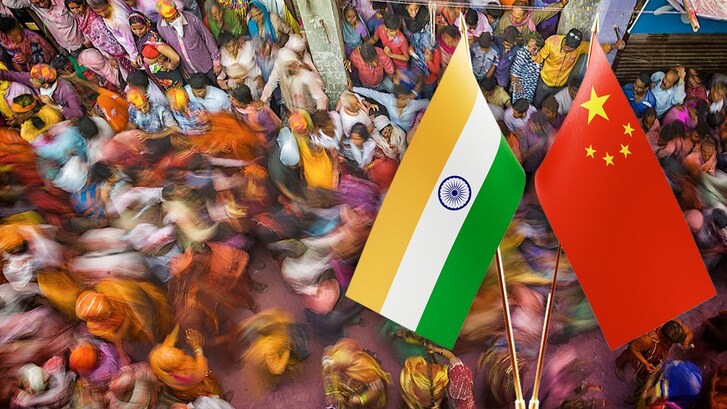 record popolazione india