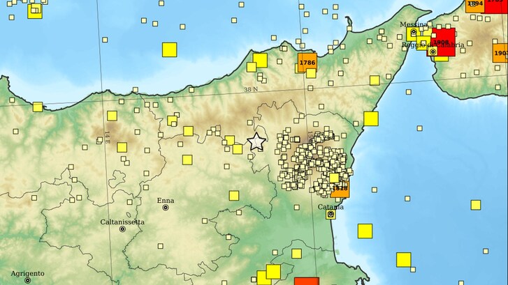 terremoto sicilia 5 lug