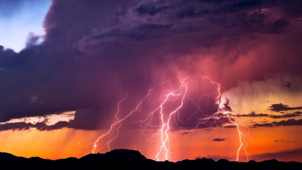 proteggersi tempesta fulmini