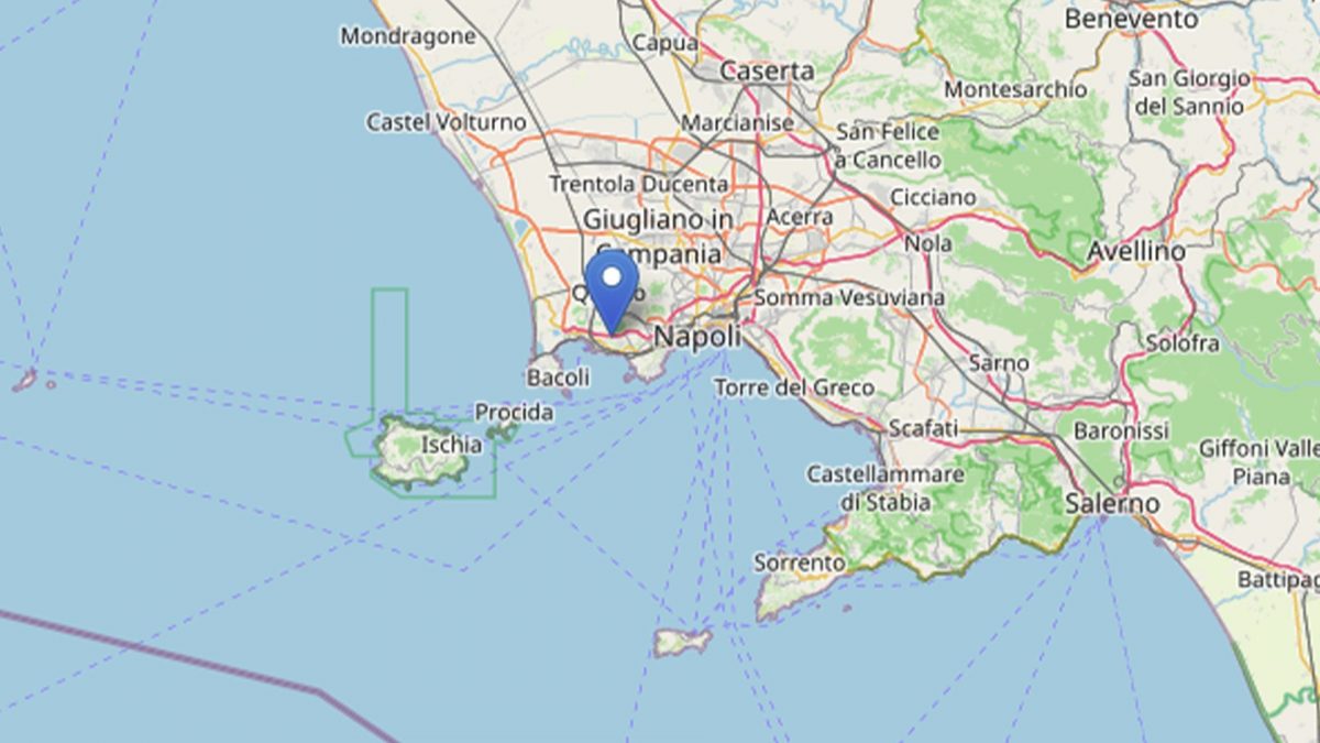 sciame campi flegrei agosto 23