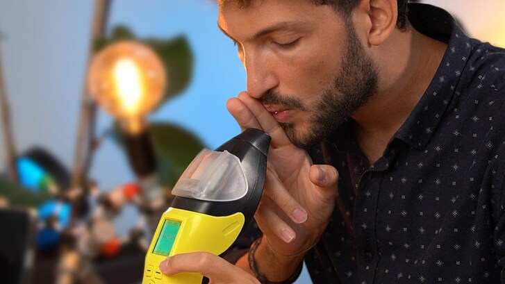 Alcol test etilometro