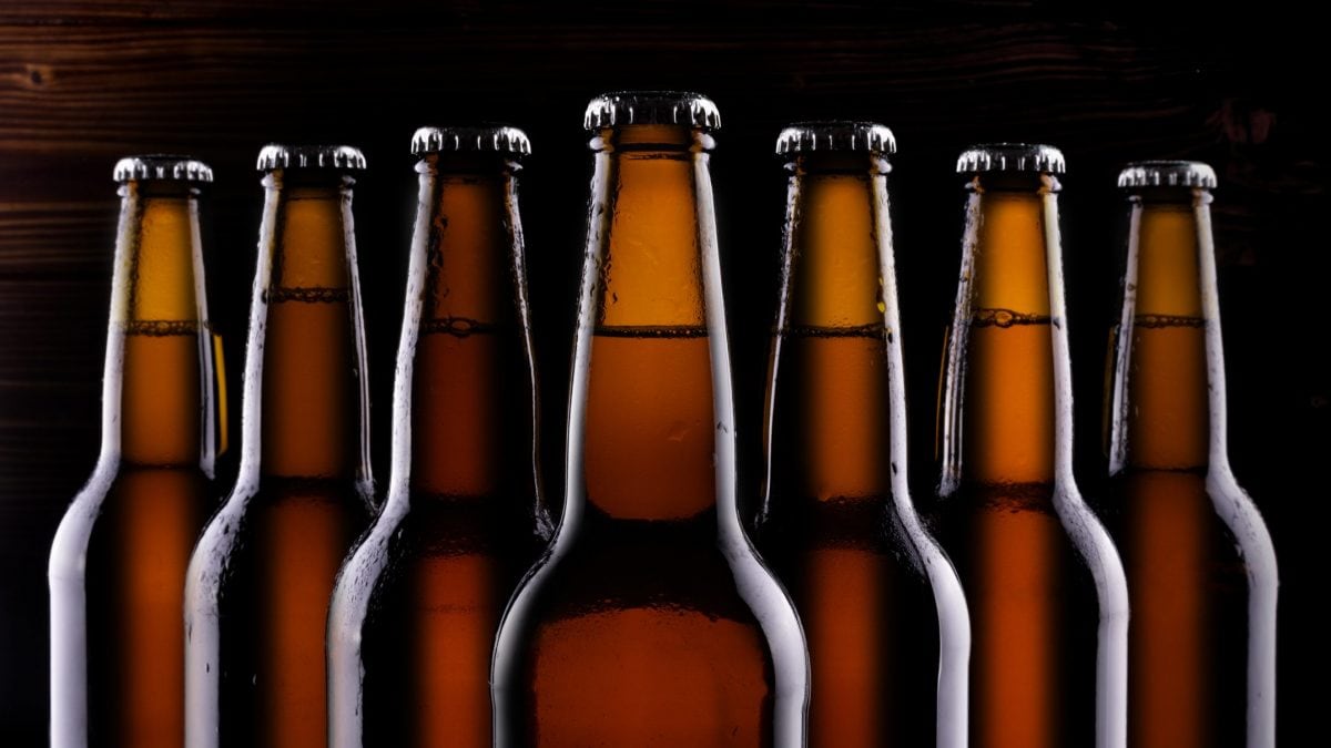 birre bottiglie scure