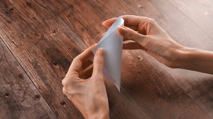 pieghe permanenti carta