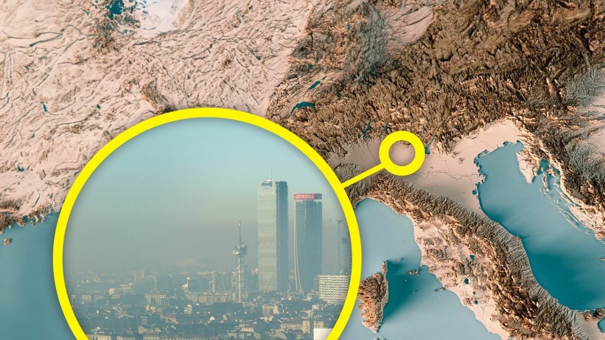 Pianura padana inquinata