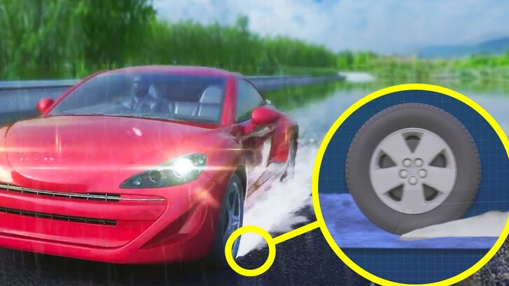 clean aquaplaning