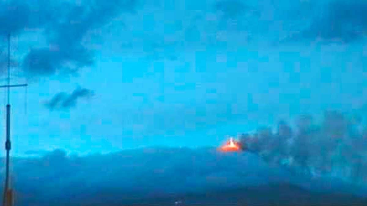 eruzione etna 13 novembre