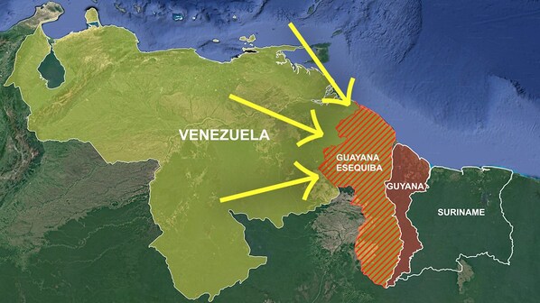 Venezuela guyana guerra