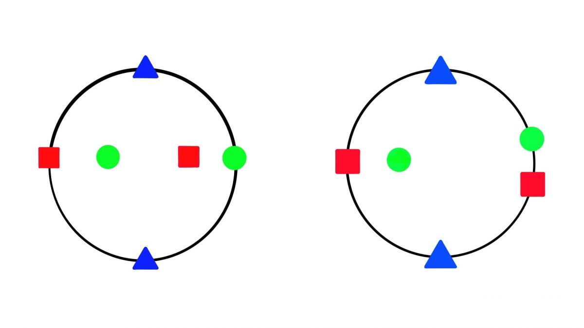 Gioco colori collega punti linee