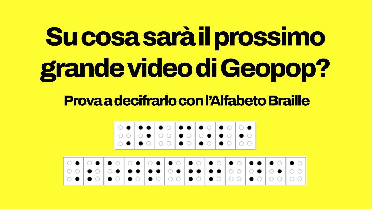 Tessere Alfabeto Braille - Strumento Tattile Per Apprendimento