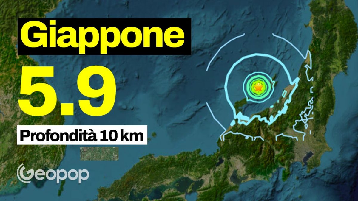 giappone 9 gennaio terremoto