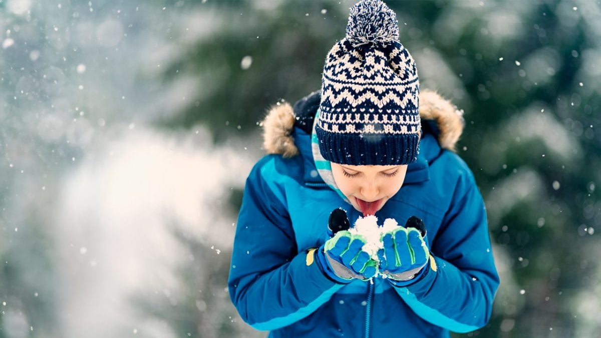 mangiare la neve fa male bere