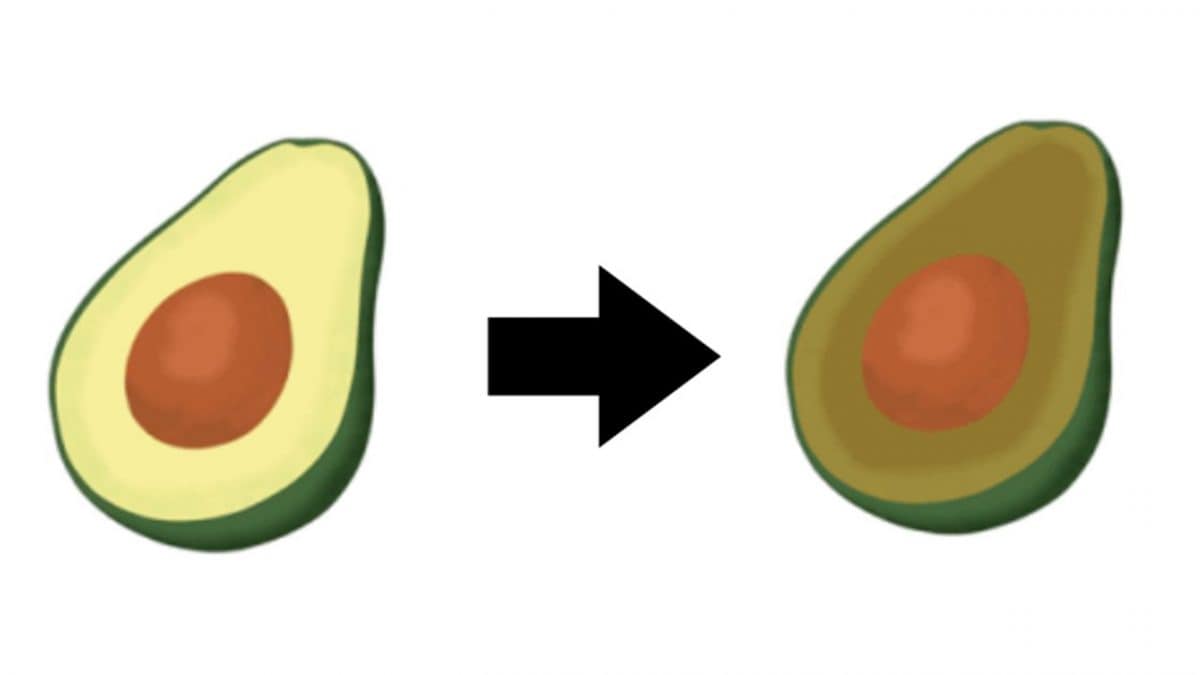 perche l'avocado annerisce ossida