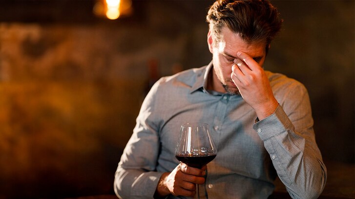 Solfiti mal di testa vino rosso