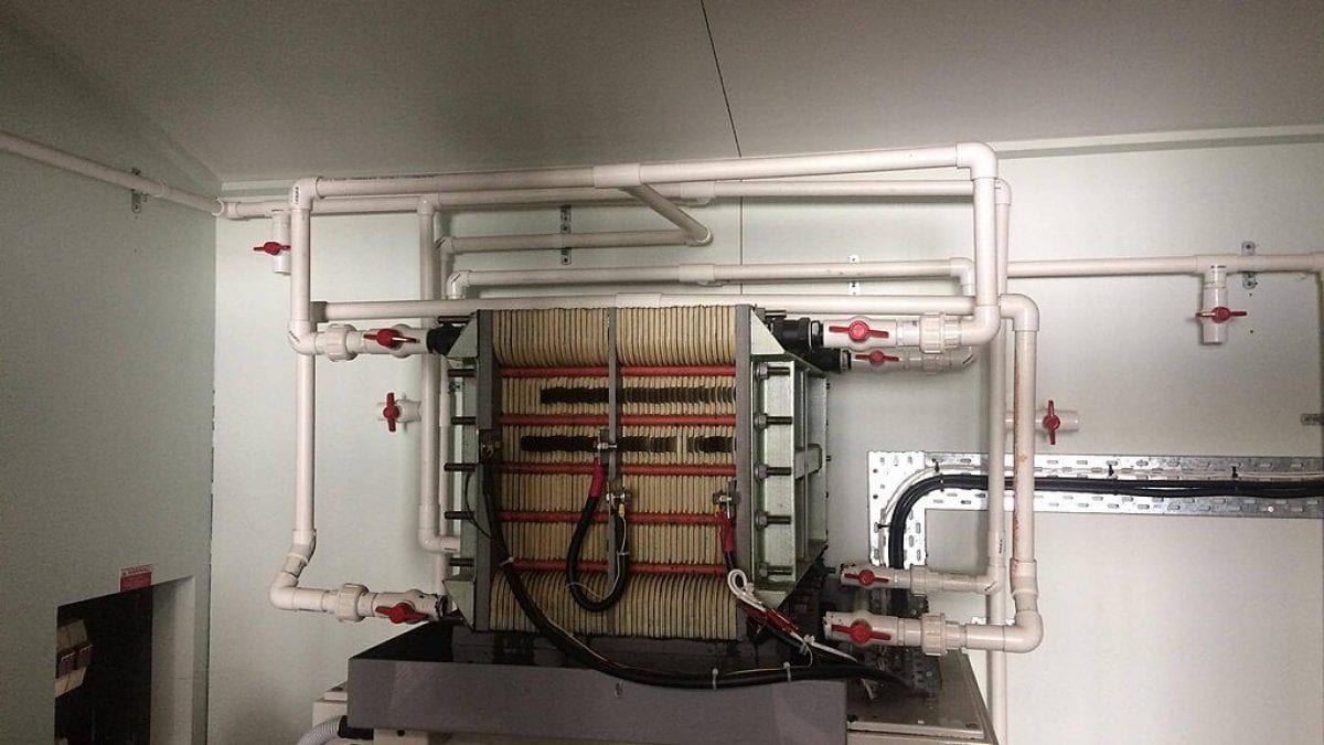 batteria di flusso redox al vanadio